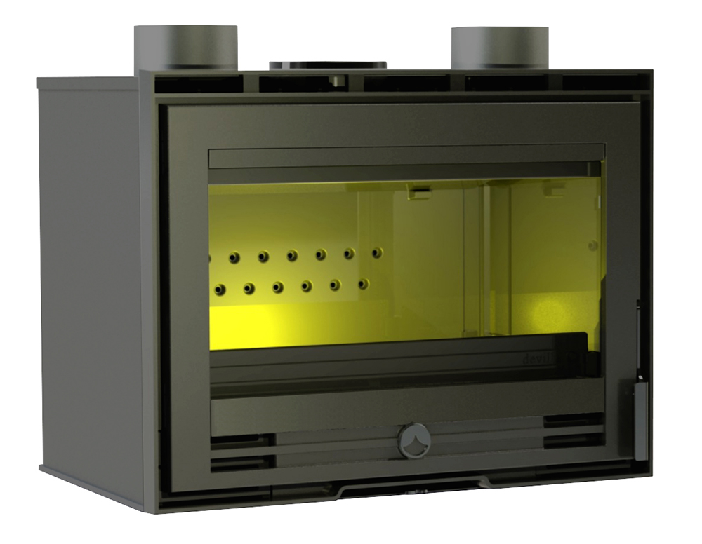 Insert pour cheminée fonte Deville Vermeil 65